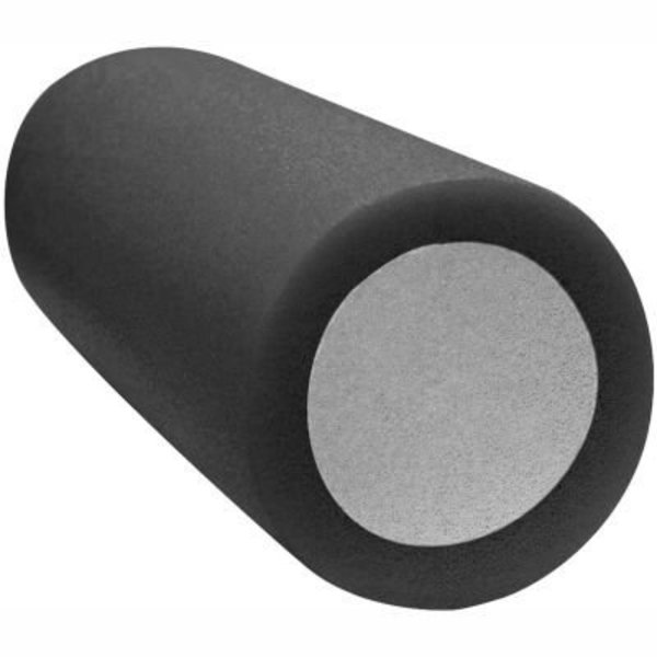 Fabrication Enterprises CanDo® 2-Layer Round Foam Roller, 6" Dia. x 15"L, Black, X-Firm 30-2399